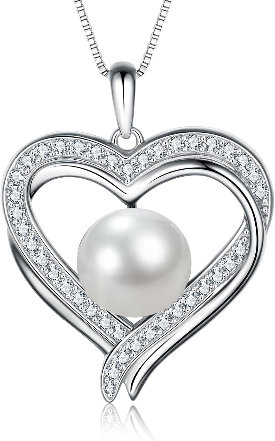 Gifts for Women Pearl Necklace Jewellery Christmas Gift Mother's Day Mum Gift Valentine's Day Anniversary Gifts Wedding Birthday Wife Girlfriend