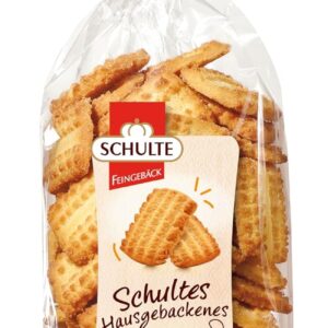 Schulte Biscuits Home-baked biscuits, 300 g, crispy biscuits in the traditional way pastries for coffee and tea
