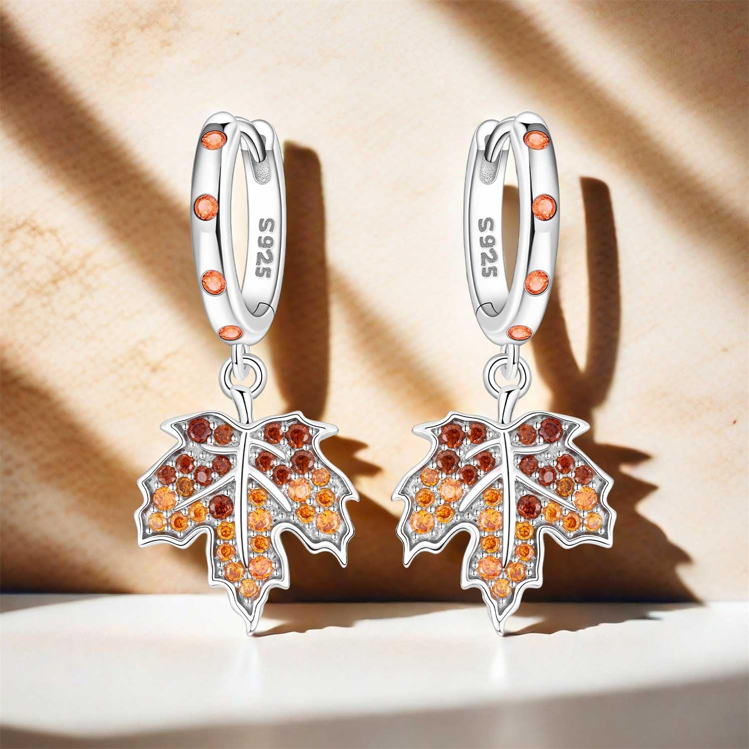 Earrings 925 Silver Hanging for Women Earrings 925 Sterling Silver Earrings with Zirconia Hypoallergenic Earrings for Women Valentine's Day Gift Birthday Gift – Bild 6