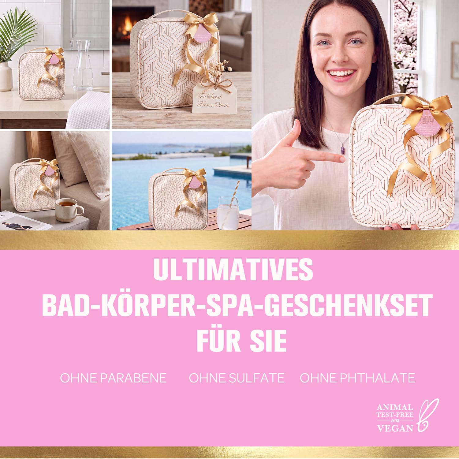 BODY & EARTH Care Set for Women 10-Piece Gift for Women – Bild 7
