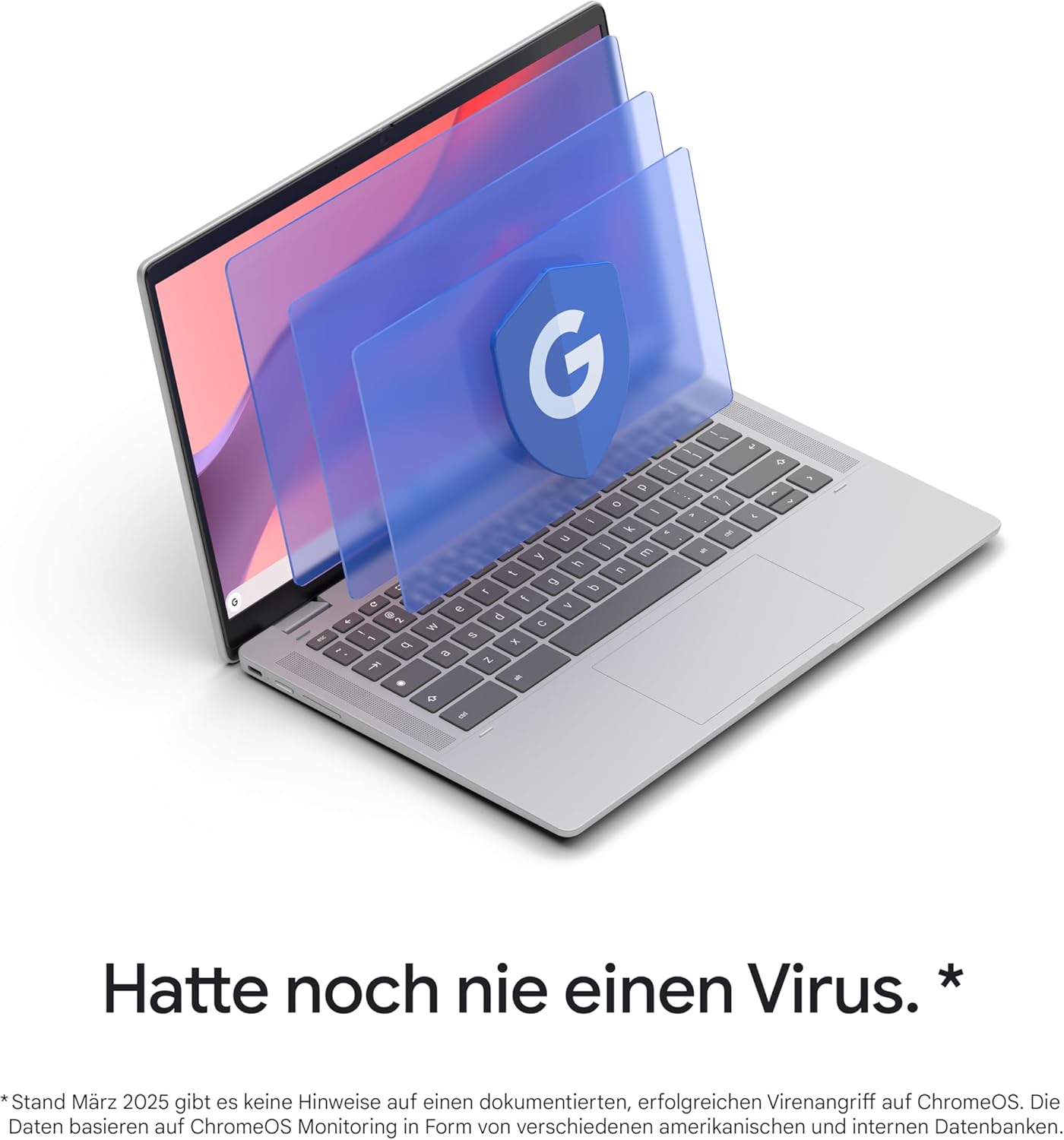 HP Chromebook x360 Laptop (14 Inch HD Touchscreen, Intel N100, Gemini, 4 GB RAM, 128 GB, ChromeOS, QWERTZ) - Silver – Bild 10