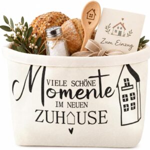 Brotkorb Geschenk zum Einzug Haus, Einweihungsgeschenk in Neue Wohnung