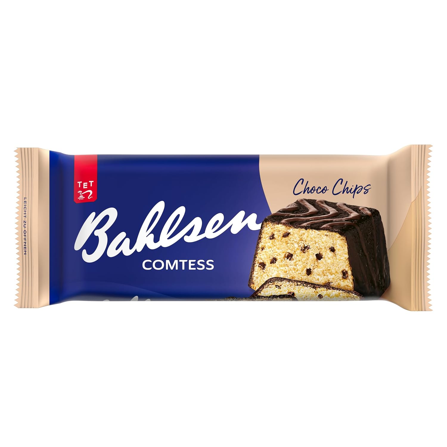 Bahlsen Comtess Choco Chips, Pack of 8, Juicy Cake with Chocolate Chips, Individually Wrapped (8 x 350 g) – Bild 3