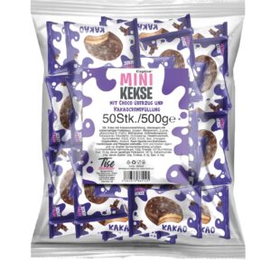 Capico Mini Biscuits with Choco Coating 50 Pieces (500 g)
