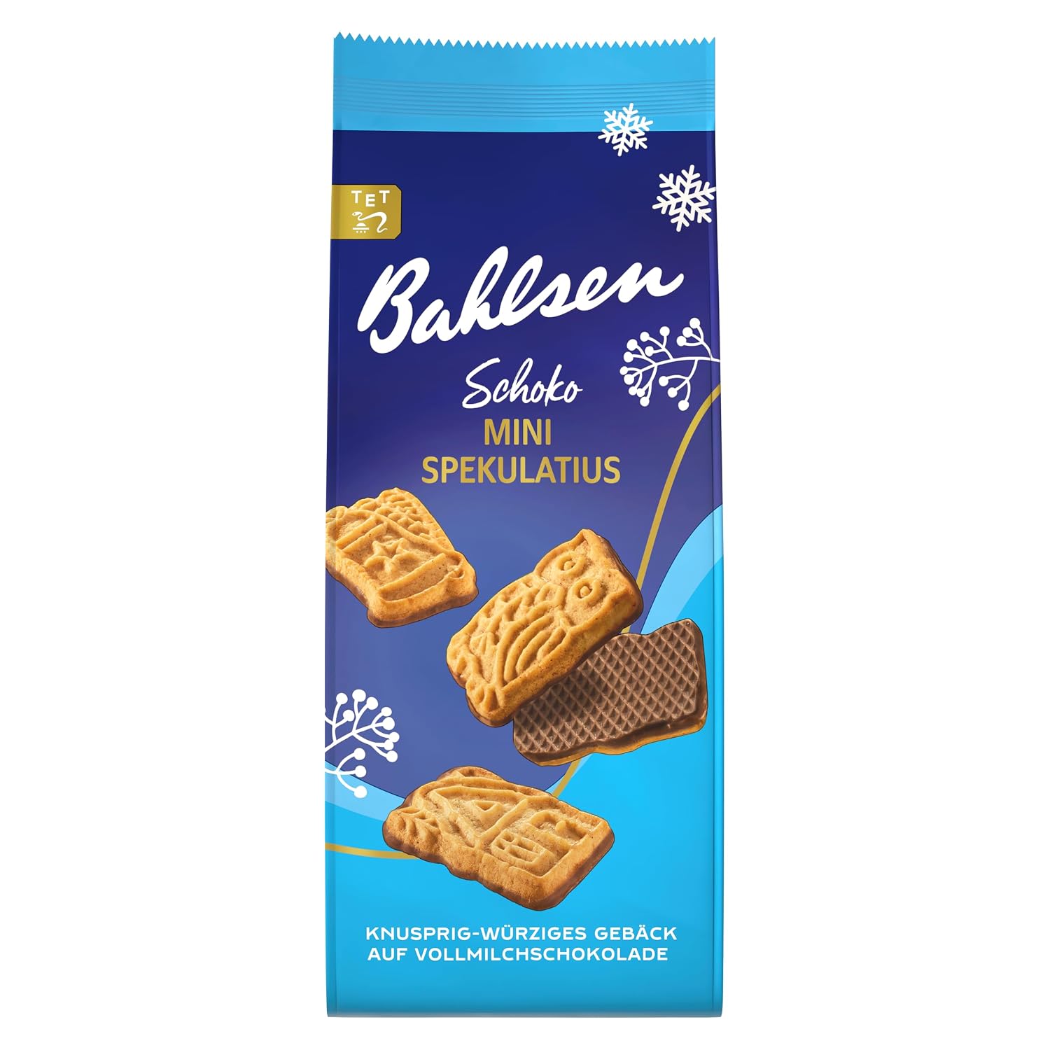 Bahlsen Mini Speculatius Small Christmas Chocolate Pastry with Traditional Designs (1 x 200g) – Bild 3