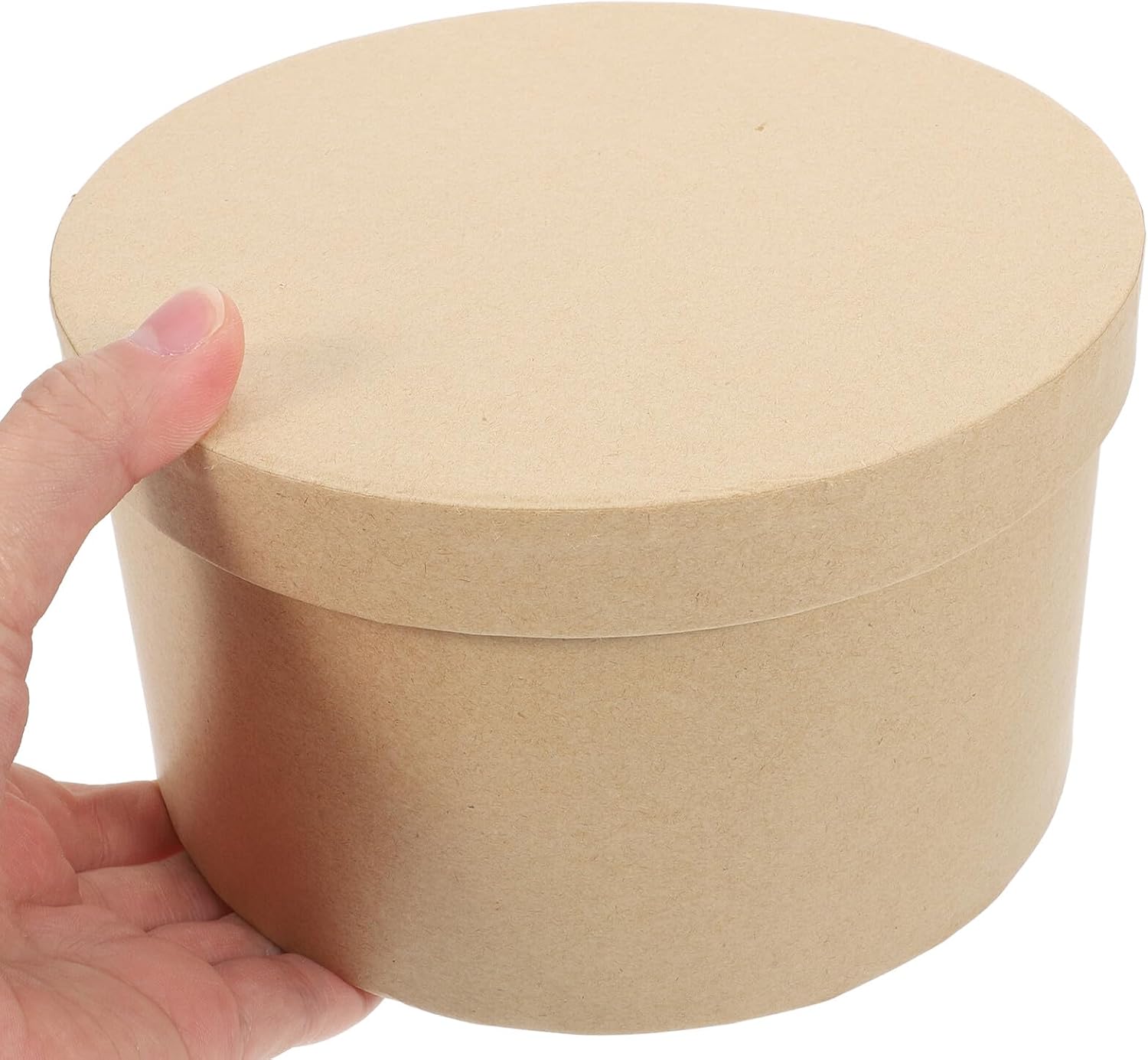 Runde Kraftpapierbox für Gebäck, Weihnachten Mottoparty, Leicht – Bild 8