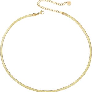 BONNYBIRD® Women's Necklace Made of Premium Stainless Steel, 100% Waterproof and Skin-Friendly, in Silver, Gold and Rose Gold