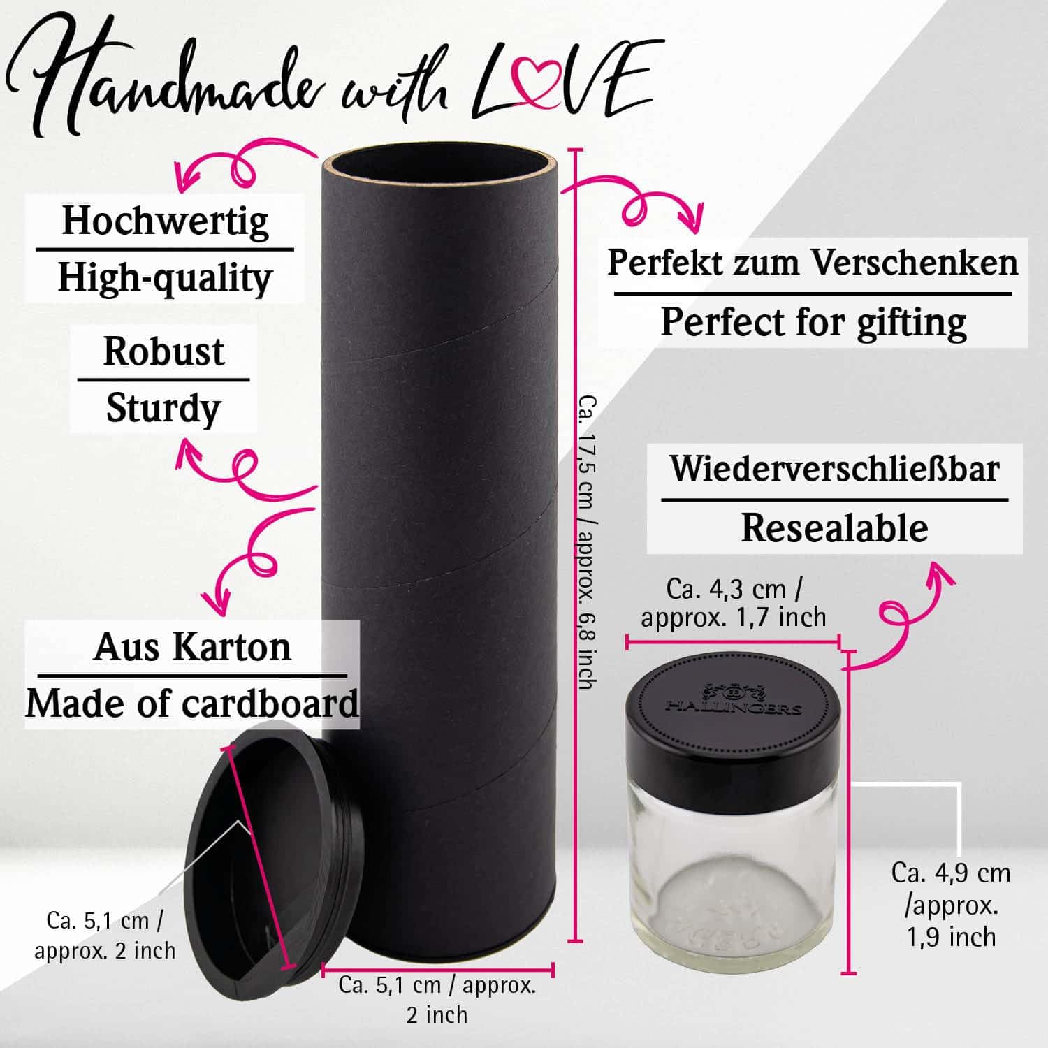 Hallingers Genuss Manufaktur Spice Gift Set – 3 Spices from around the World as Tasting Set in High-Quality Gift Tin "Petri Heil", Gift Idea for Fishermen – Bild 8