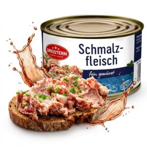 Dreistern 400 g Lard Meat Premium Meat Dish and Spread