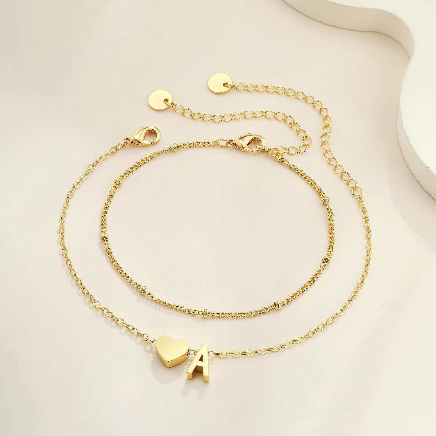 School Gift - Bracelet with Letters for Women and Girls – Bild 6