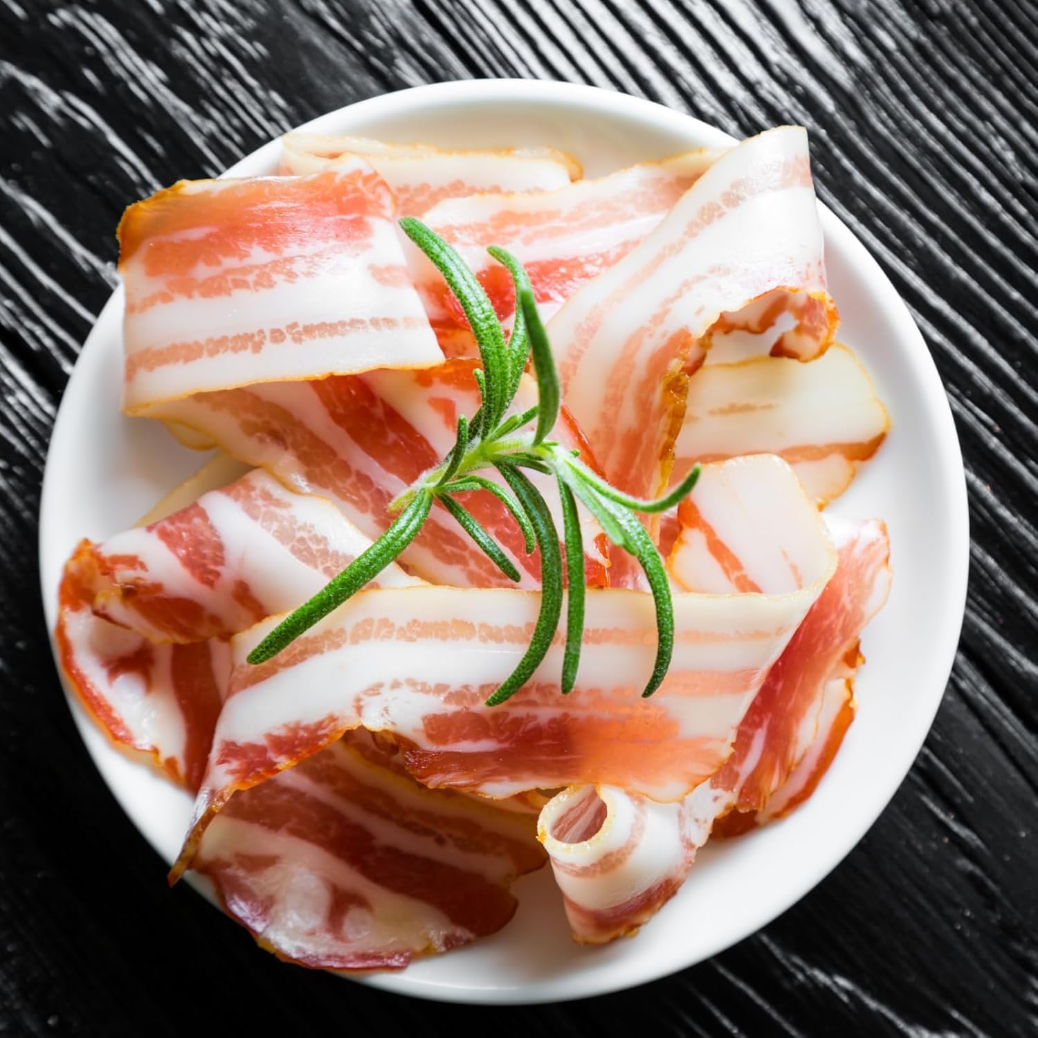 BAVAREGOLA Pancetta from South Tyrol – 300 g – Original Bacon from Italy – Smoked & Air Dried in One Piece – South Tyrolean Bacon Specialty – Bild 3