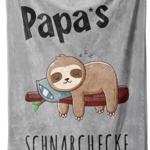 Gsgeschenke für Papa, Flannel Blanket, Papa Gift, Birthday from Daughter
