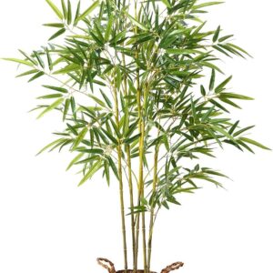 Large Artificial Bamboo for Indoor Use Artificial Plants 140 cm Pack of 1