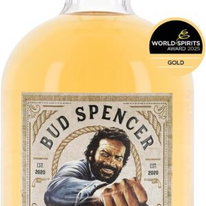 Bud Spencer Whisky – The Legend – [MILD 46% Vol, 0.7 L] German Premium Whiskey from Selected Barrels – Gift Box – Bud Spencer and Terence Hill Fan Item – Whisky Gifts for Men