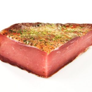 South Tyrolean Alpine Herb Ham, 300 g, Lean Ham with Herbs from South Tyrol, Bacon Specialty by Viktor Kofler/Lana