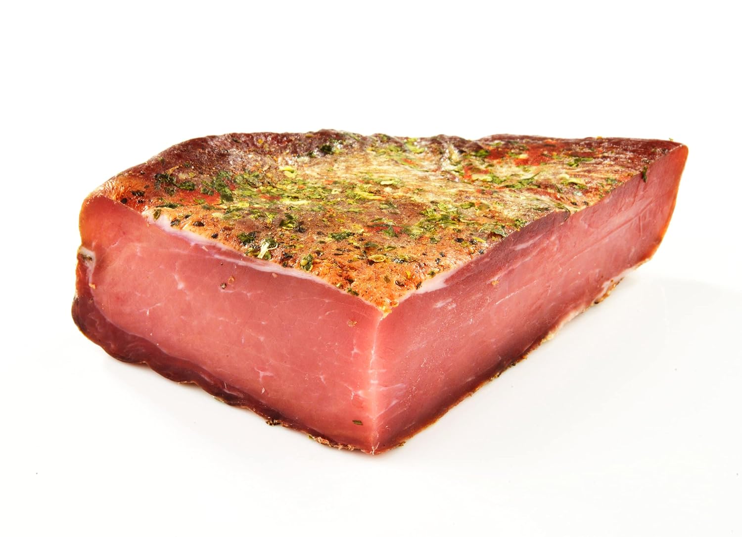 South Tyrolean Alpine Herb Ham, 300 g, Lean Ham with Herbs from South Tyrol, Bacon Specialty by Viktor Kofler/Lana
