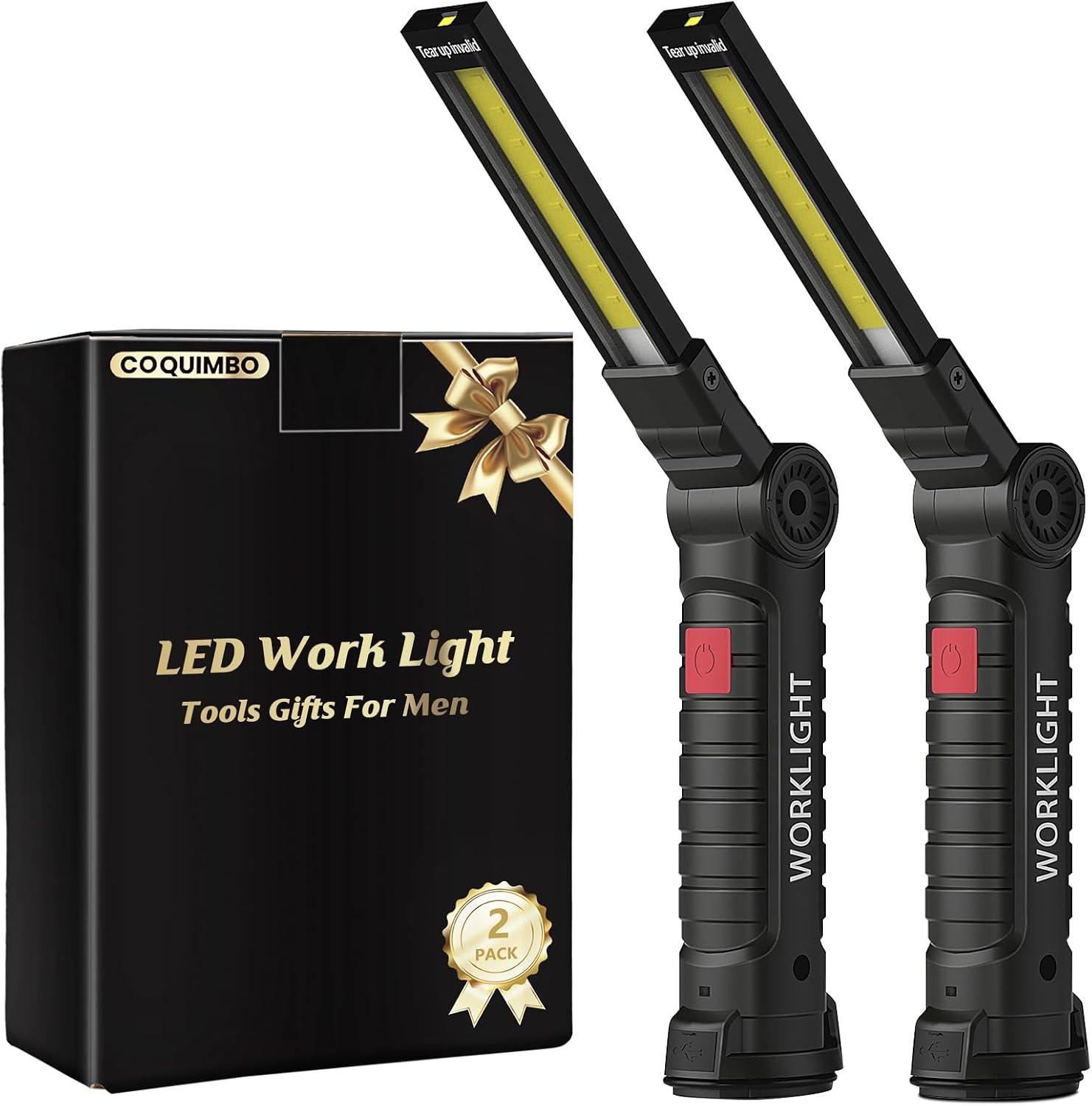 Coquimbo 2 Stück Werkstattlampe LED, Kleine Weihnachtsgeschenke für Männer
