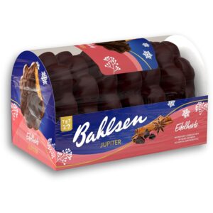 Bahlsen Jupiter Edelherb, 200 g, gingerbread with fine chocolate, Christmas biscuits (1 x 200 g)