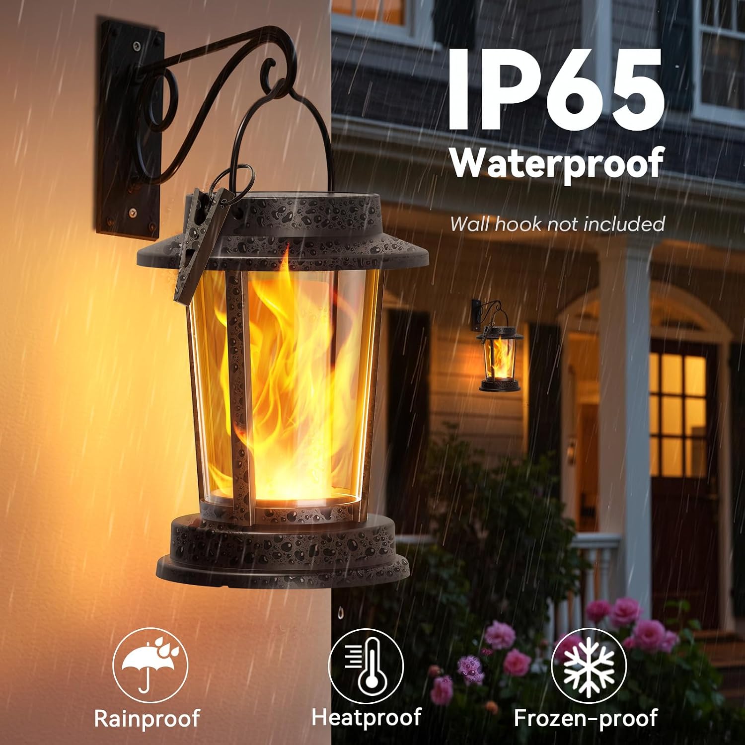 Solar Lanterns for Outdoors, Solar Lights for Outdoor Hanging – Bild 7