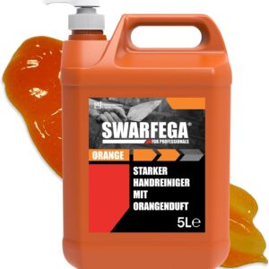 Swarfega Orange Hand Cleaner 5L Pump - For Oil, Grease & Dirt
