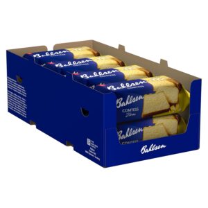 Bahlsen Comtess Lemon – Pack of 8 – Juicy Lemon Cake with Light Glaze, Individually Packed (8 x 350 g)
