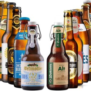 12 Germany Colourful Travel Beer Pack – Regional Beers from German Breweries