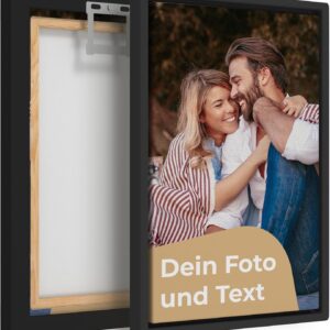 Cimpress Personalised Canvas Picture Frame 8 × 12 Inches Portrait