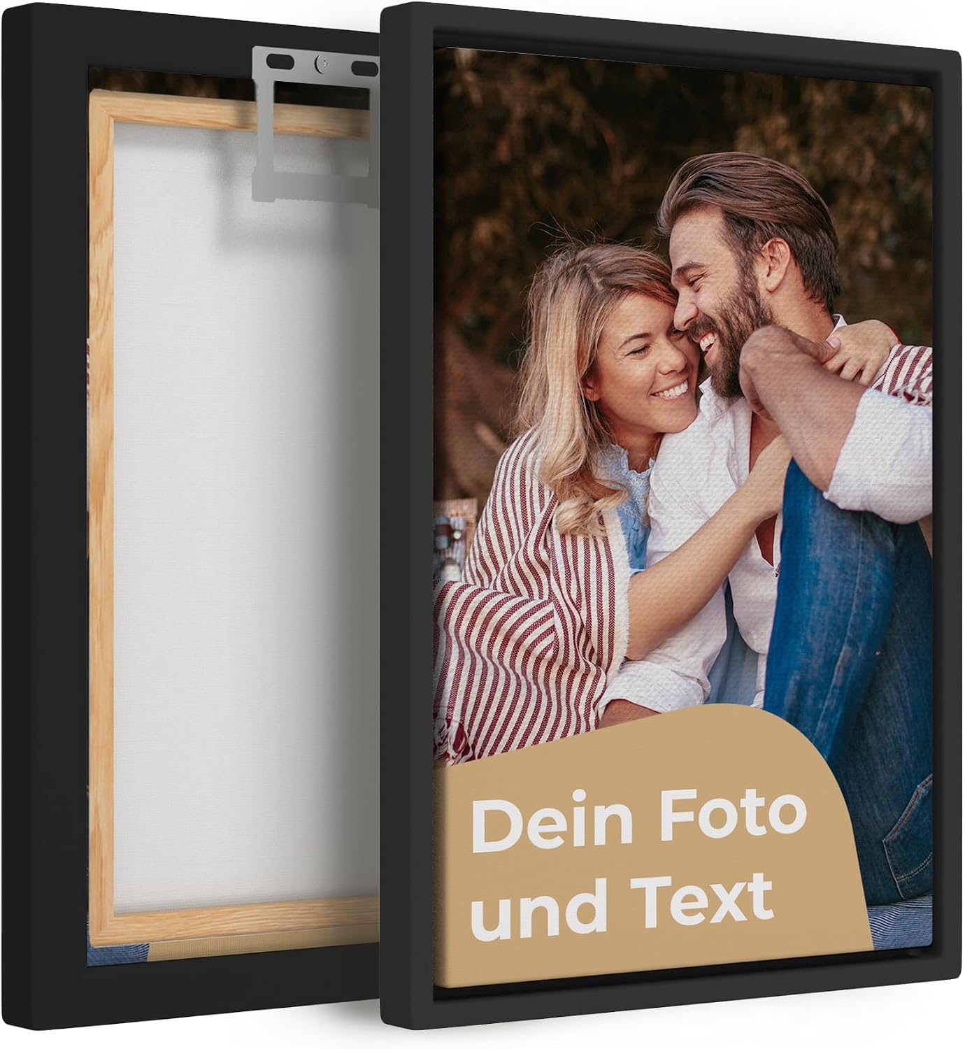 Cimpress Personalised Canvas Picture Frame 8 × 12 Inches Portrait