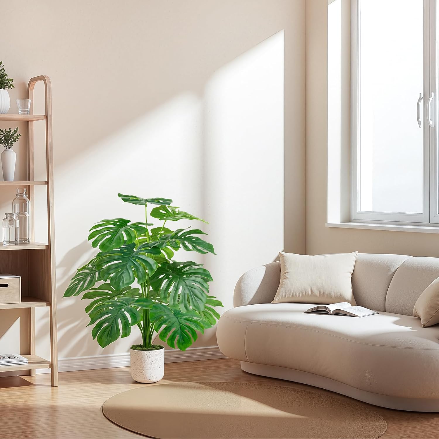 Monstera Artificial Plant, 71 cm, Large – Bild 8