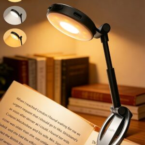 Reading Lamp Book Clamp Bed Book Lamp Rechargeable Reading Light