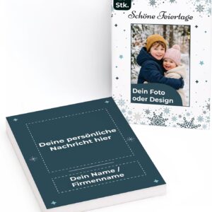 Cimpress 20 x A6 Tall Holiday Cards - Photo, Logo & Text