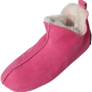 Hollert Lambskin Slippers - Bali Fur Shoes, Leather Shoes, Bed Shoes