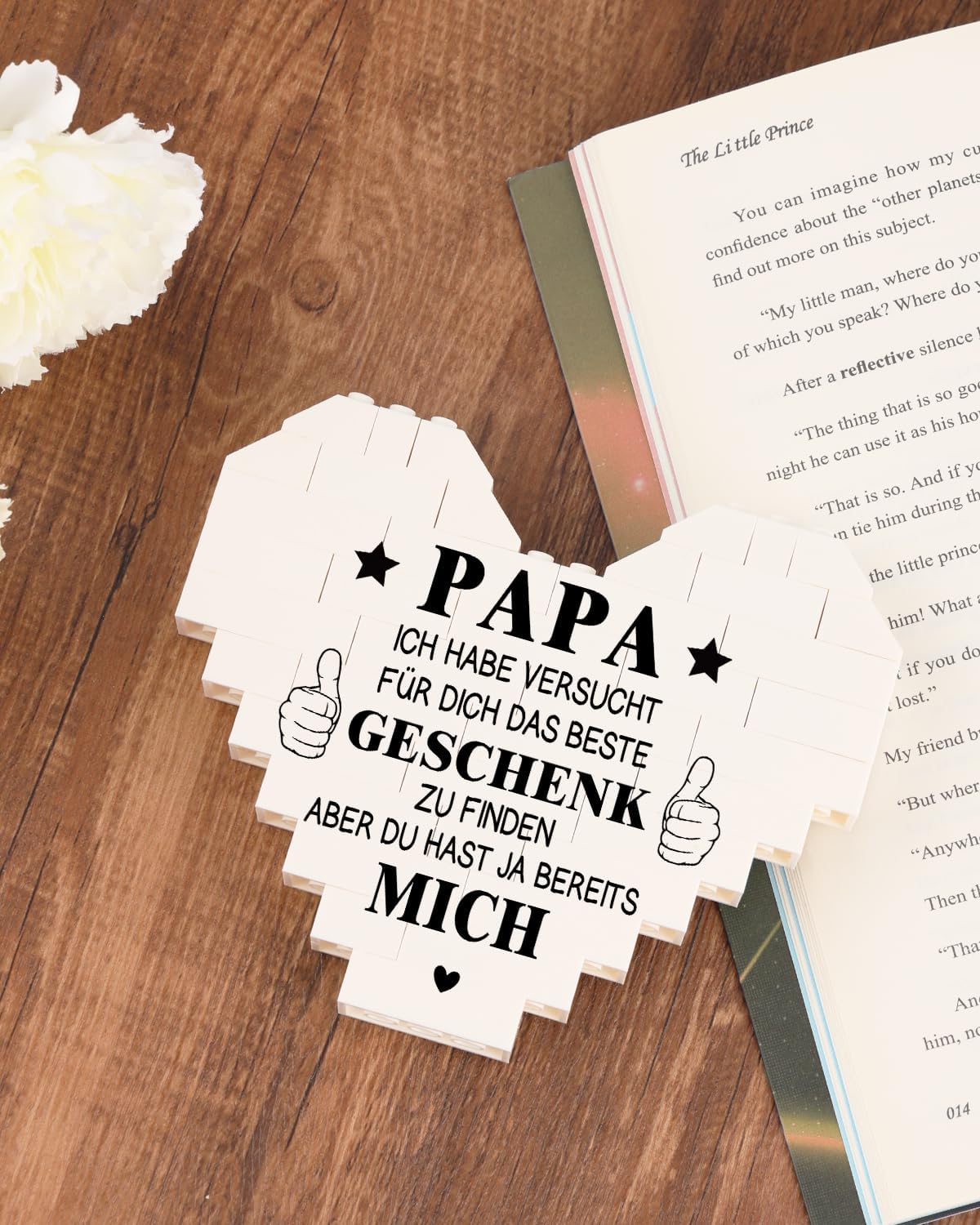 Dad Gift, Cube Heart Decoration Gifts for Dad, Birthday, Father's Day – Bild 2