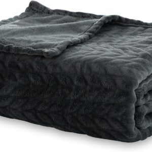 Winthome Cuddly Blanket Fluffy Soft Blanket Warm No Heat Build-Up Oeko-Tex