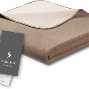Biederlack® Soft Cotton Double Face Sofa Blanket 150 x 200 cm