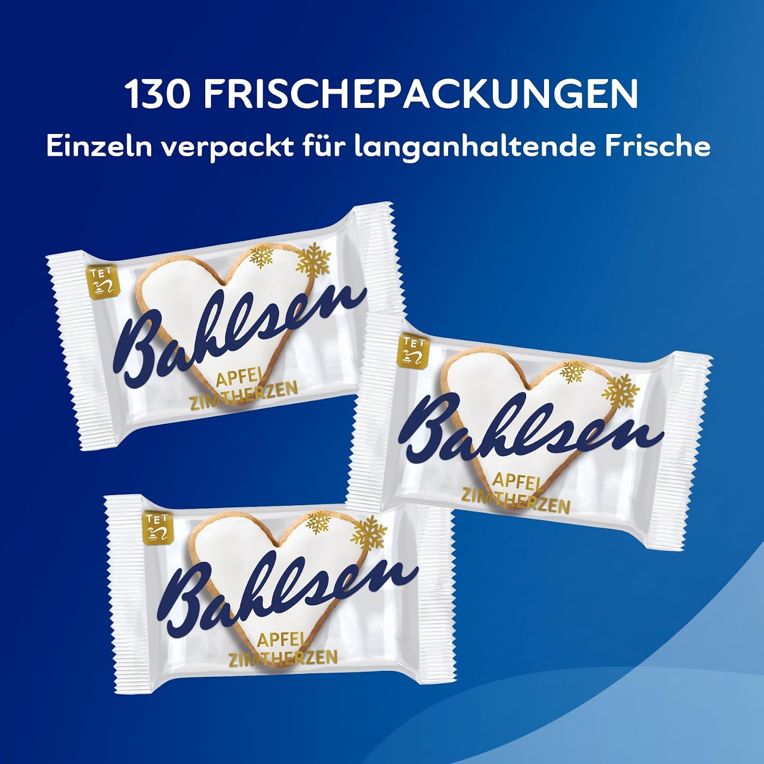 Bahlsen Apple Cinnamon Hearts - 1 Pack Counter Dispensers - Apple Cinnamon Pastry with White Glaze - Individually Wrapped (1 x 793 g) – Bild 5