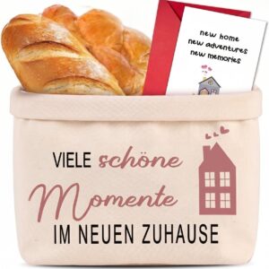 Bread Basket, Many Beautiful Moments in the New Home, Gift for Housewarming