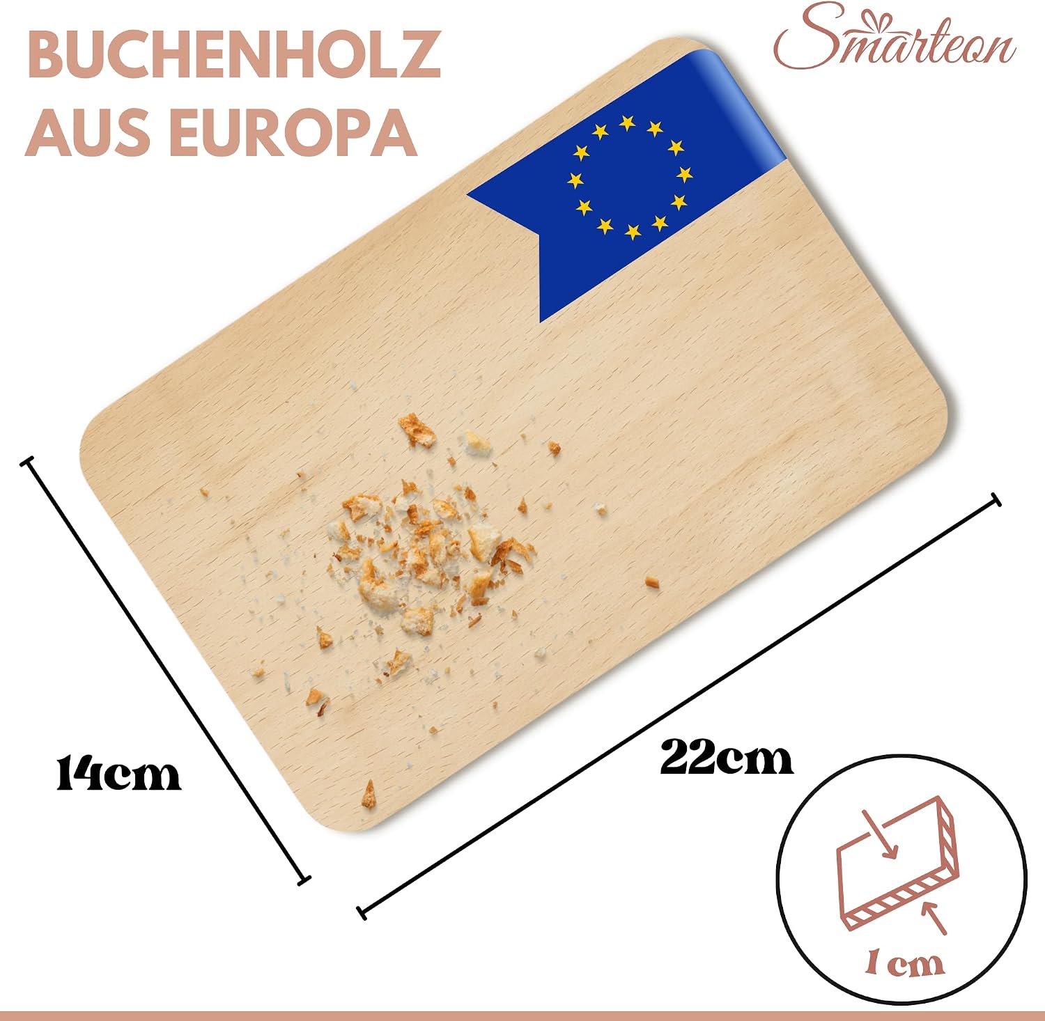 Breakfast Board Christmas with Desired Engraving – Personalised Gifts Children – Board Children – Gift Idea Christmas – Wooden Board (Snowman) – Bild 7