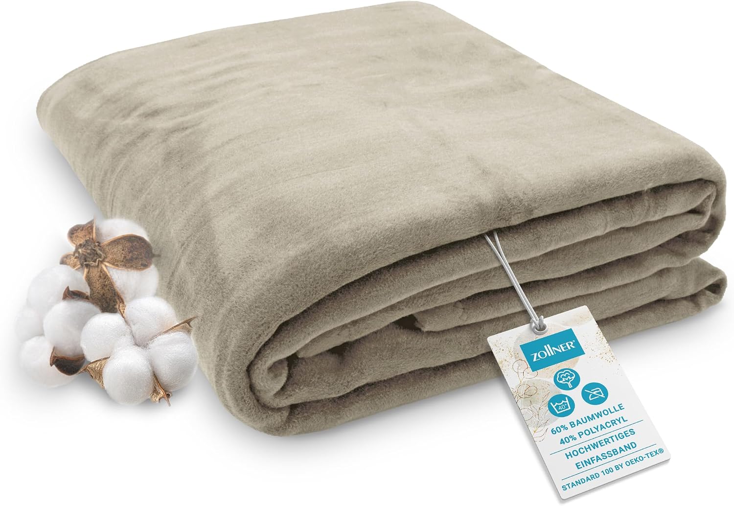 Zollner Wool Blanket, 150 x 200 cm or 220 x 240 cm, 002