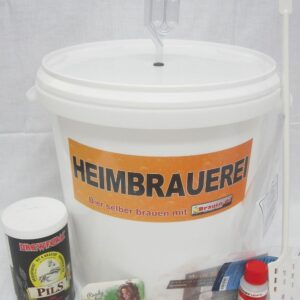 Pils Beer Brewing Set - Brew Pils Yourself (12-20 Litres) - Ideal for Brewing Set Beginners or as a Beer Gift, Includes Brewing Instructions