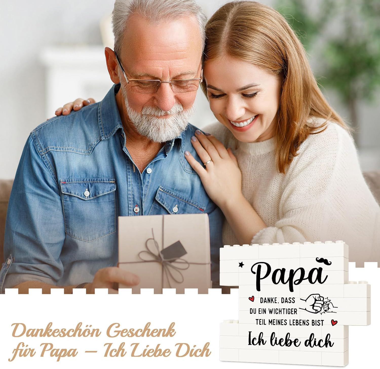 Dad Gift for Christmas, Birthday Gift for Dad Decoration – Bild 2