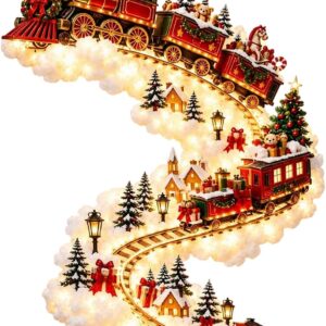 Christmas Magic Trail LED Wall Light – Snowfall Decoration