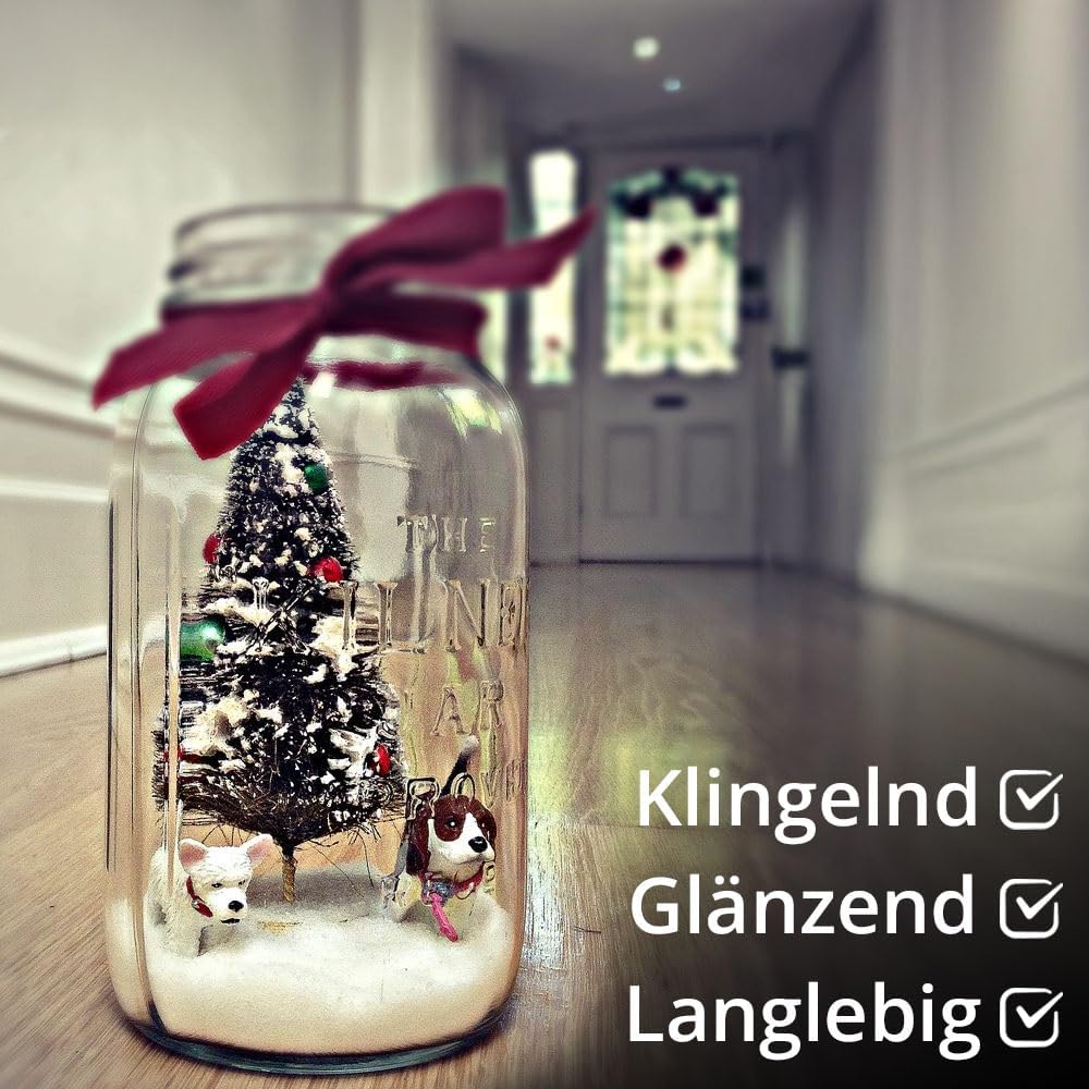 Christmas Tree Mini Artificial Miniature Christmas Tree Green Mini Christmas Tree Small Christmas Decoration for Table Decoration, DIY, Shop Window Figures 10/16/22 cm - Pack of 9 – Bild 6