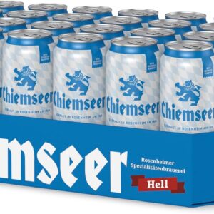 Chiemseer Hell • Light Beer • 0.5 L Can, Disposable (24 x 0.5 L)