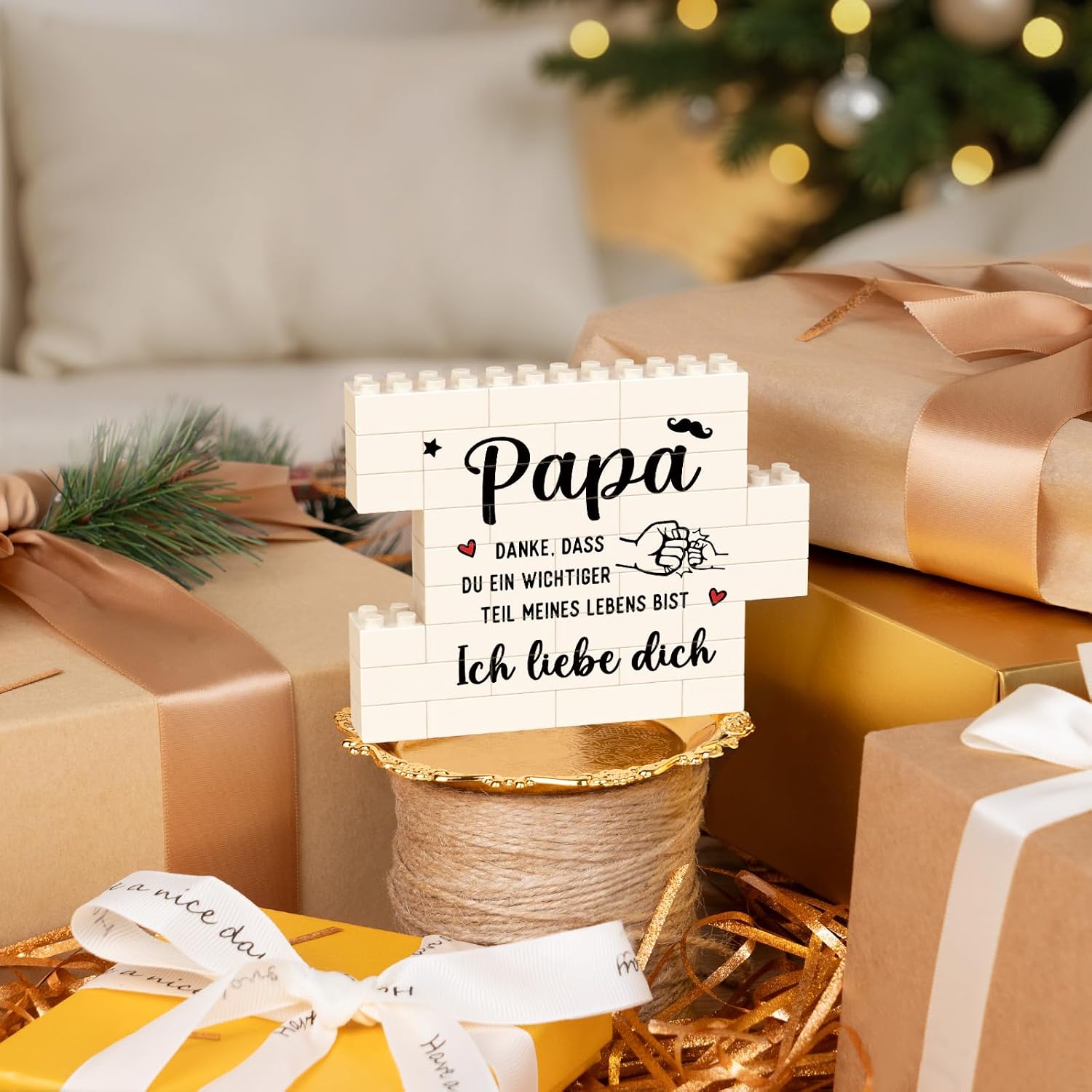 Dad Gift for Christmas, Birthday Gift for Dad Decoration – Bild 6