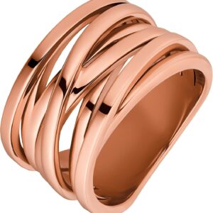 Heideman Serpi Women's Ring Polished Stainless Steel