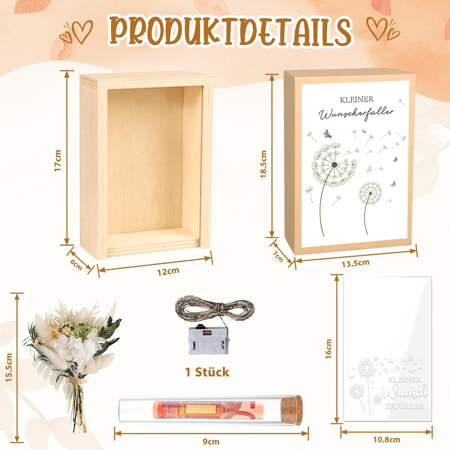 TUZELIYA Gift box, small wish filler – Bild 2