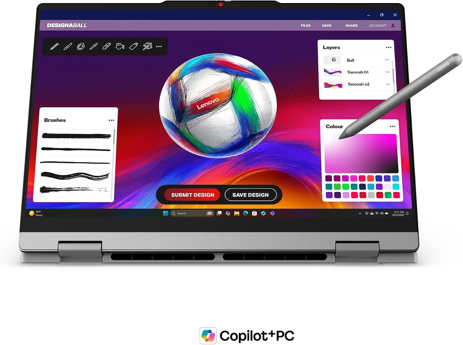 Lenovo IdeaPad 5 | 2-in-1 Laptop | Snapdragon X2 | 16GB | 512GB | Without – Bild 23