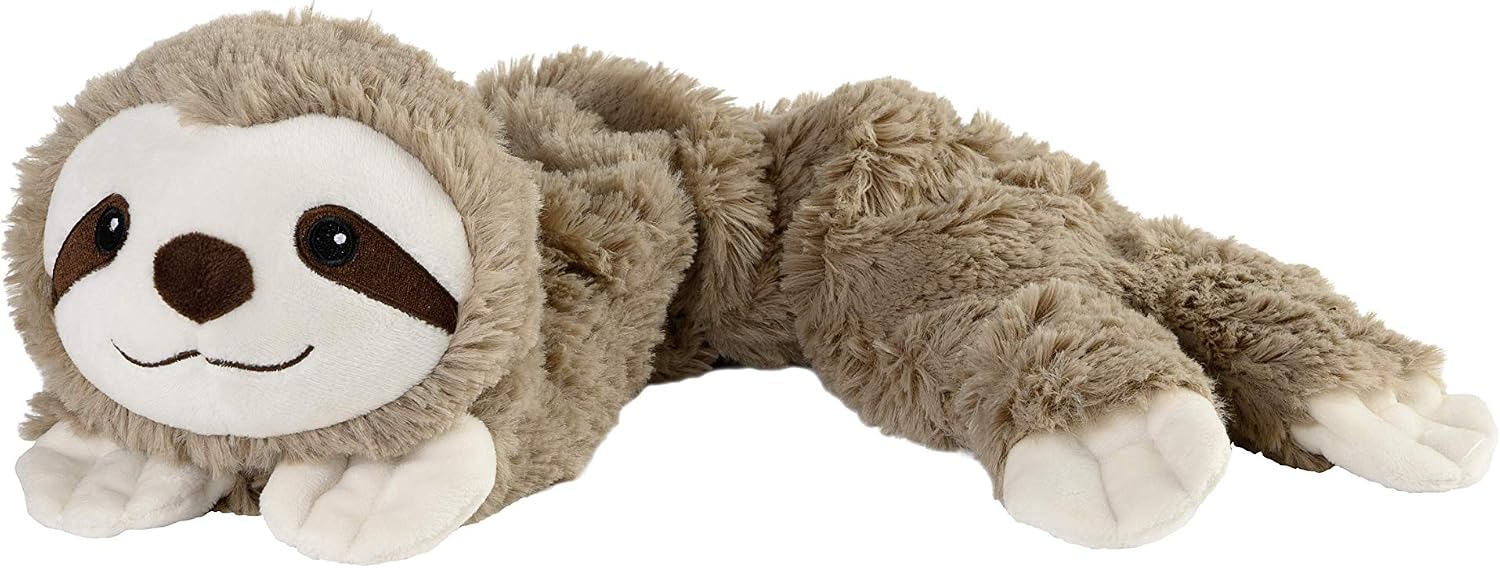 Warmies® Sloth Heat Cushion / Scarf Millet Lavender Filling, 50 cm, 700 g – Bild 2