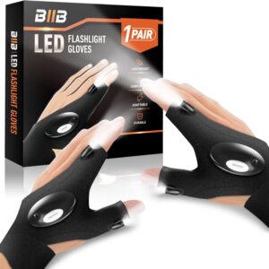 Geschenke für Männer Handschuhe mit Licht Angelzubehör, Weihnachtsgeschenke